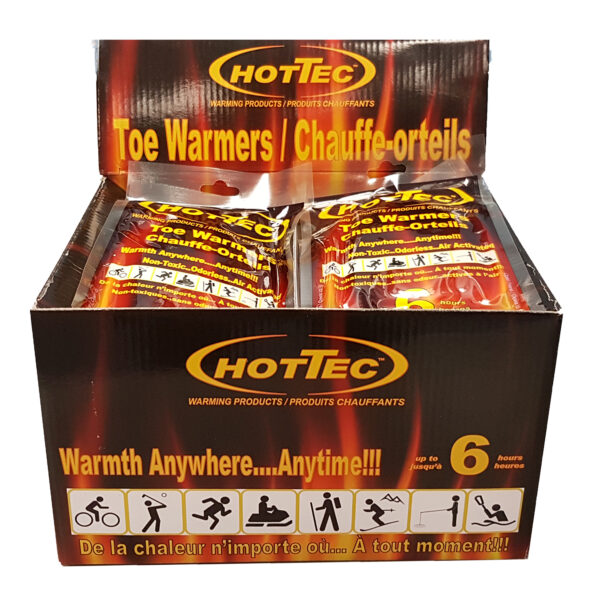 Toe warmers