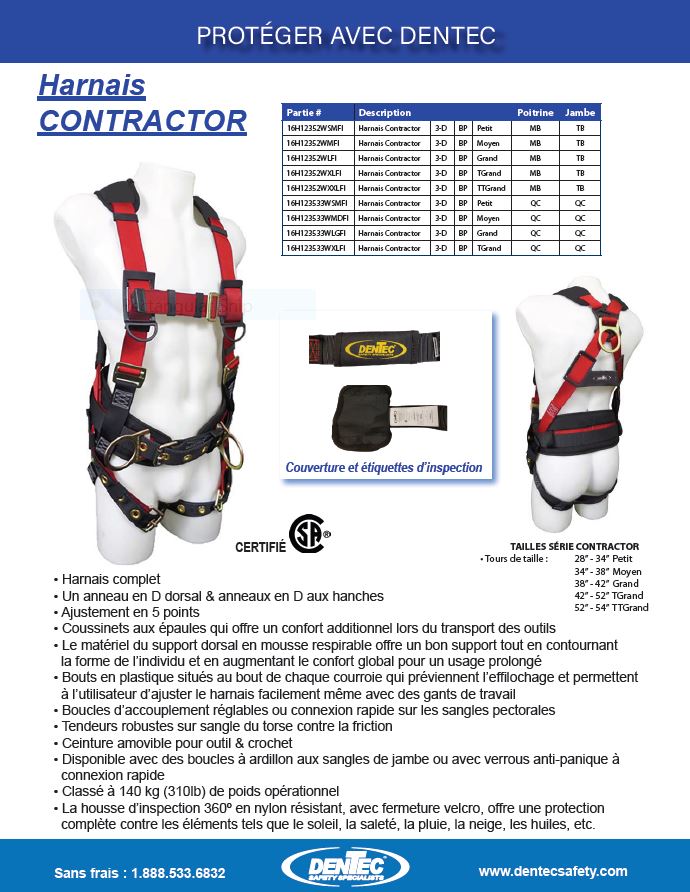 contractor harness