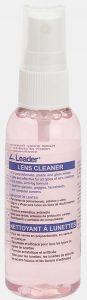 Lens cleaner spray bottle